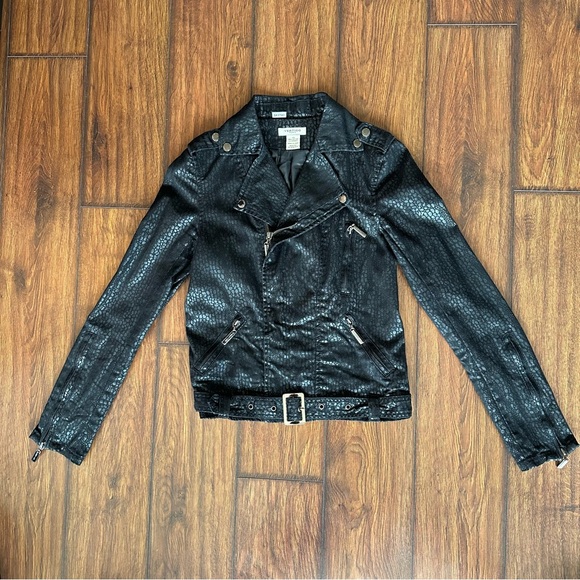 Vertigo Paris Black Jacket Zippered Pockets - size XS - Picture 5 of 6